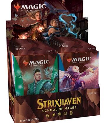 Magic the Gathering Strixhaven: School of Mages Caja de Theme Boosters (10) inglés